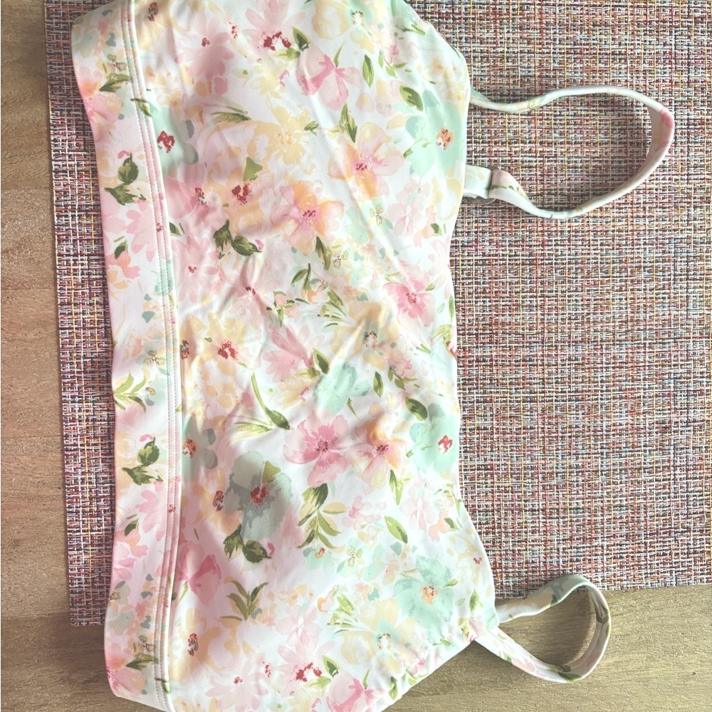 Abercrombie & Fitch Curve Love Floral Top